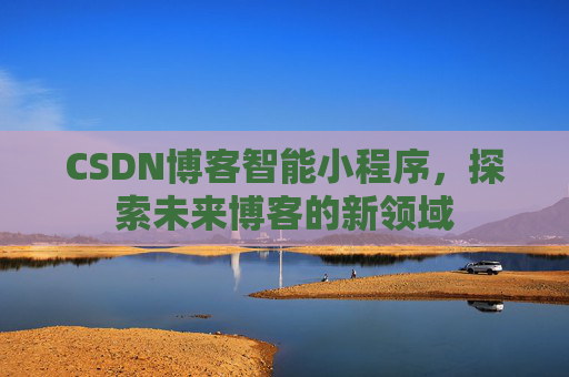 CSDN博客智能小程序，探索未来博客的新领域